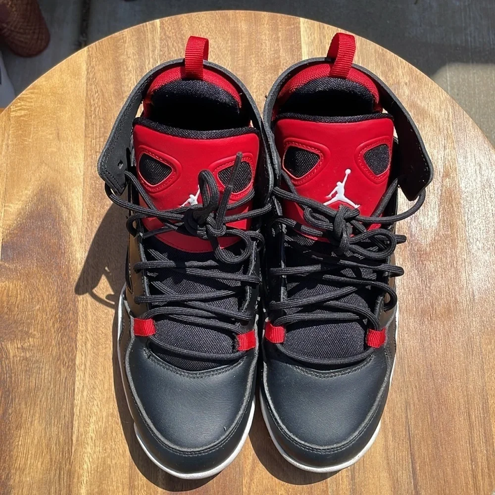 Jordan Flight Club 91 Black University Red White (GS) Size 5.5Y US/38 EU